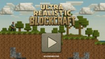 Ultra Realistic Block Craft: Menu