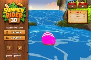 Summer Rider 3D: Menu