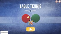 Table Tennis World Tour: Menu