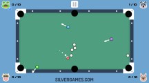 Billiards 2 3 4 Player: Gameplay