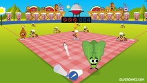 Doodle Baseball: Salad Playing