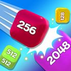 chain cube 2048 3d merge game